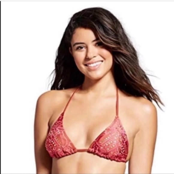 Xhilaration Triangle Bikini Top - Picture 1 of 4